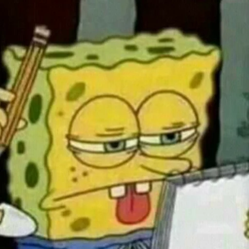 Sticker губка боб би лайк - 7