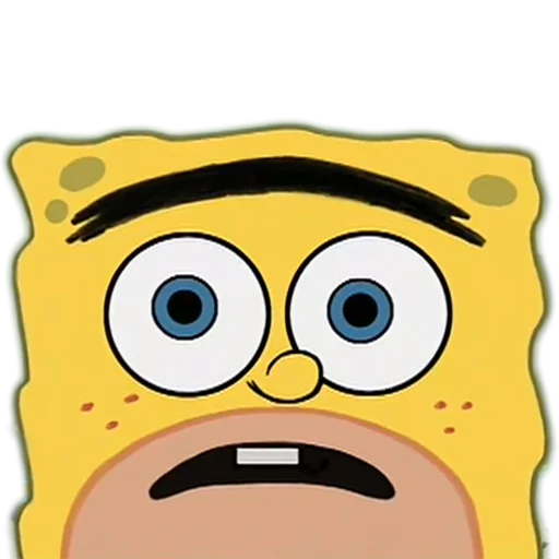 Sticker wild spongebov - 0