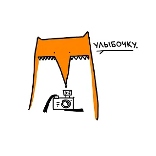 Sticker ложечка глупеньких рисунков @spoonofsappysketches - 3