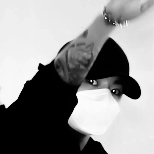 black and white fashion accessory person