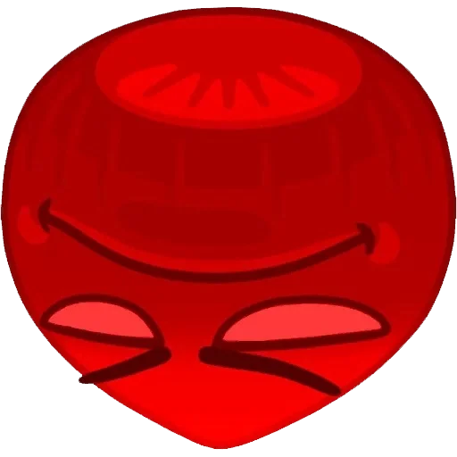 красный мультфильм круг