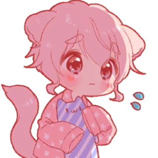 Стикер Весенний кун @nyasticks - 2