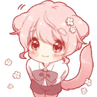 Стикер Весенний кун @nyasticks - 5