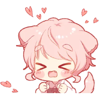 Стикер Весенний кун @nyasticks - 8