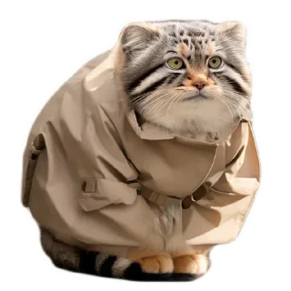 Sticker Spring manul @anime4_arts - 2