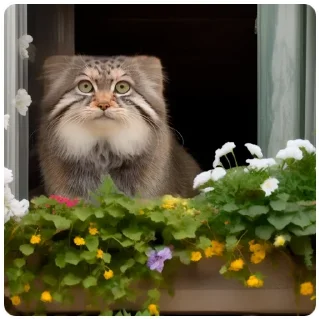 Sticker Spring manul @anime4_arts - 10