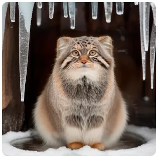 Sticker Spring manul @anime4_arts - 0