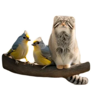 Sticker Spring manul @anime4_arts - 9