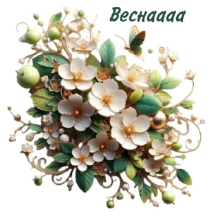 Sticker Весенний @umamari - 5