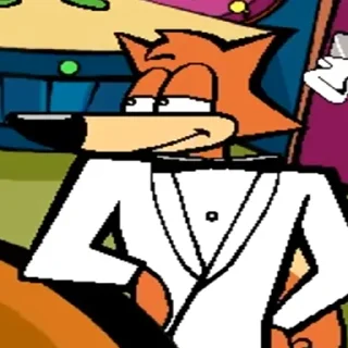 Sticker карту мистер лис - 11