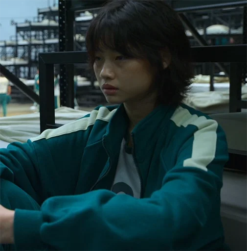 Sticker Кан Сэ Бёк игра в кальмар - 9