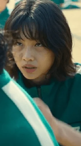 Sticker Кан Сэ Бёк игра в кальмар - 7