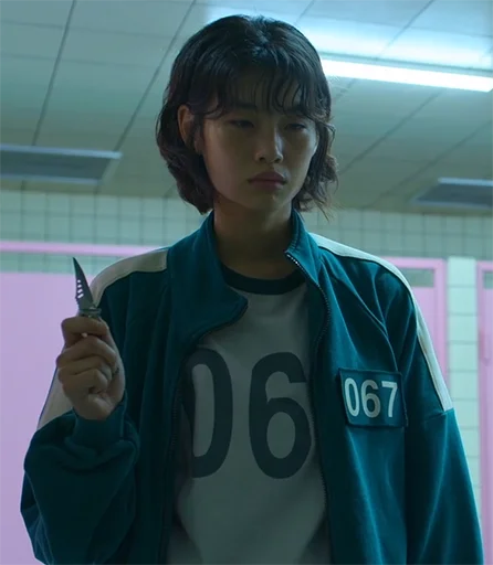 Sticker Кан Сэ Бёк игра в кальмар - 6