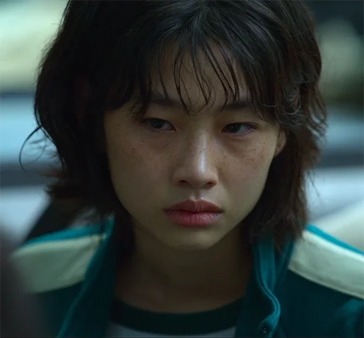 Sticker Кан Сэ Бёк игра в кальмар - 5