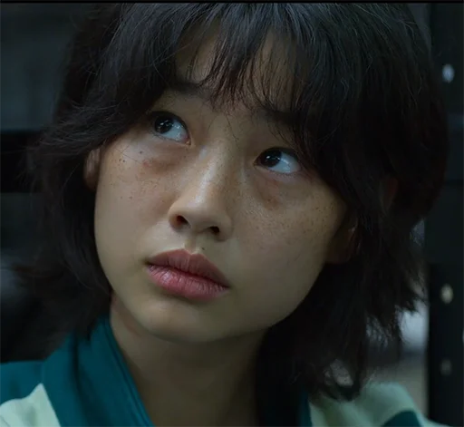 Sticker Кан Сэ Бёк игра в кальмар - 2