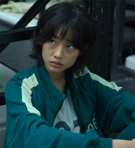 Sticker Кан Сэ Бёк игра в кальмар - 1