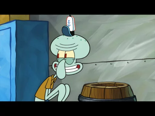 Sticker squidward123 - 1