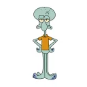 Sticker squidward 😂 - 10