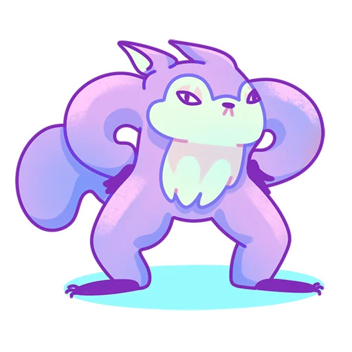 Стикер squirtels - 1