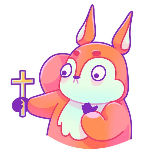 Стикер squirtels - 1