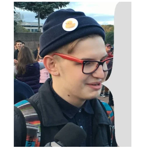 person human face clothing