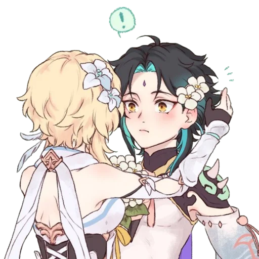 anime cartoon human face