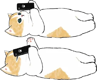 Sticker Милый котик @FemojiBot - 8