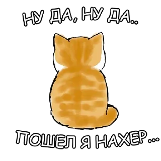 Sticker Милый котик @FemojiBot - 5