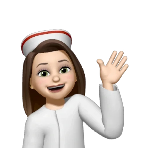 cartoon human face smile