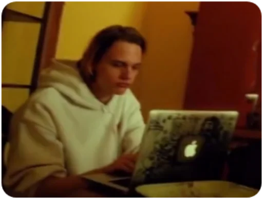 person indoor human face