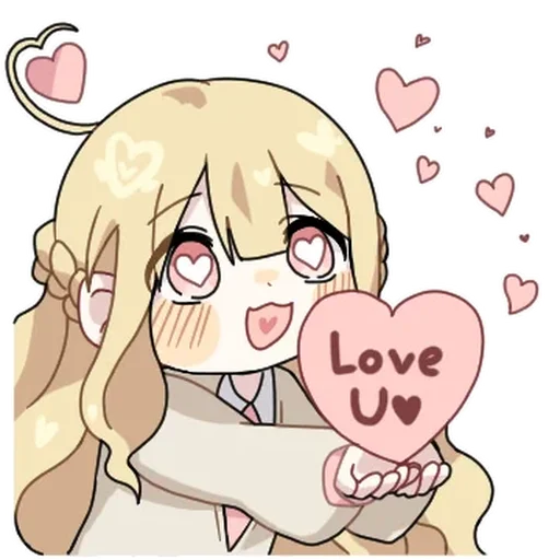 Sticker 오늘도 짝사랑하는 햇살소녀 By @KakaoEmoticon - 9