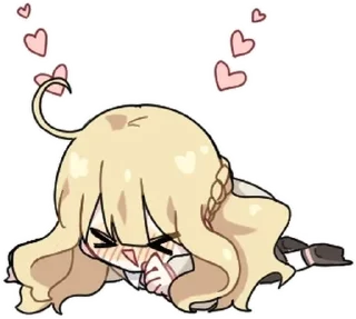 Sticker 오늘도 짝사랑하는 햇살소녀 By @KakaoEmoticon - 9