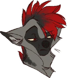 Стикер staarch @trashwolf - 5