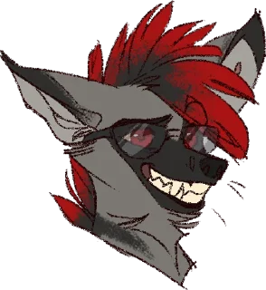 Стикер staarch @trashwolf - 4