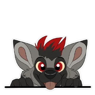 Стикер staarch @trashwolf - 6