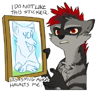 Стикер staarch @trashwolf - 0