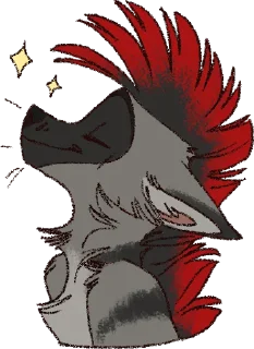 Стикер staarch @trashwolf - 8