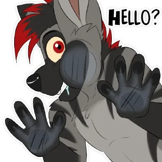 Стикер staarch @trashwolf - 2