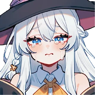 Sticker 𝒆𝒍𝒂𝒊𝒏𝒂 | stable waifu | @rosiewthrose - 9