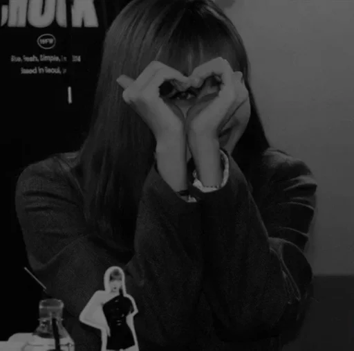 black and white human face person