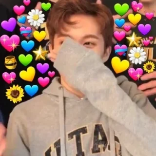 Sticker маркхуёки норенминеты и чонсолнышки - 7