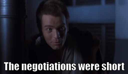 Sticker Star Wars Prequel Memes - 6