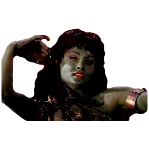 human face art horror