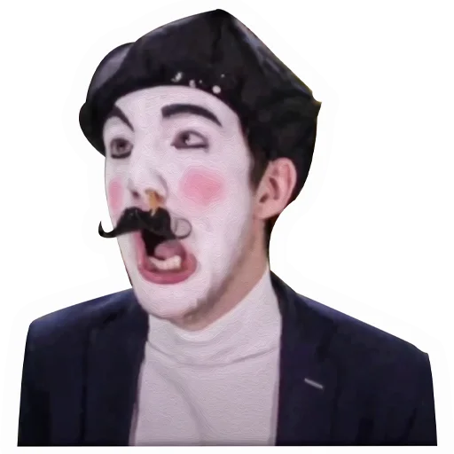 human face sketch jaw