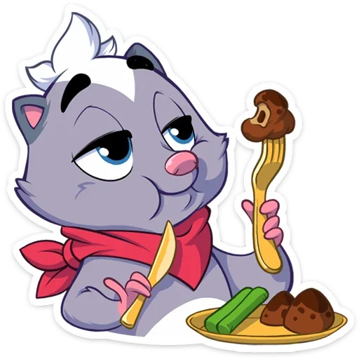 Стикер Скунс Стёпа (@TgSticker) - 4