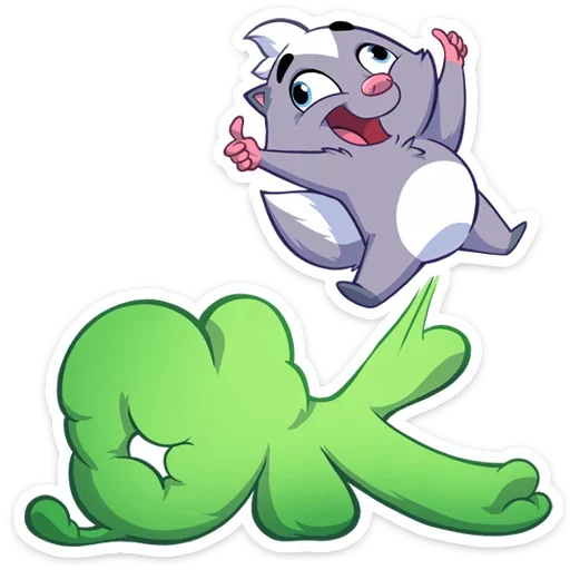 Стикер Скунс Стёпа (@TgSticker) - 0