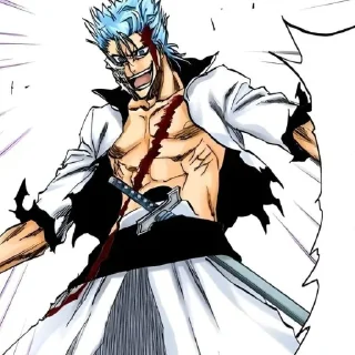 Стикер Grimmjow • @bchixsi @TgEmodziBot - 4