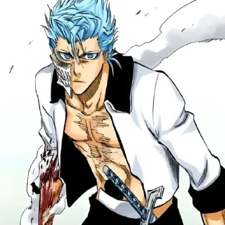 Стикер Grimmjow • @bchixsi @TgEmodziBot - 9