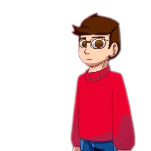 мультфильм одежда очки