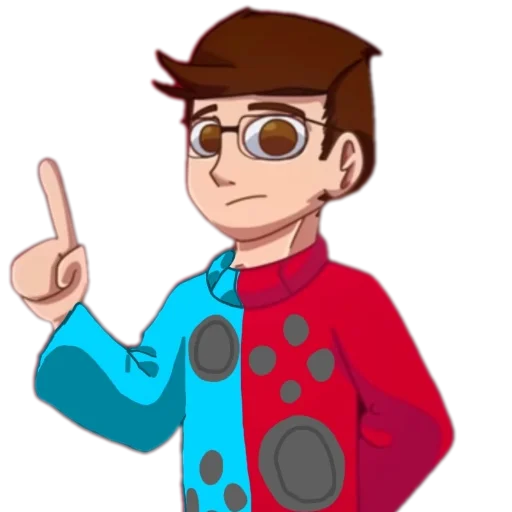 очки одежда мультфильм